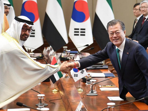 Lãnh đạo Hàn Quốc và UAE thảo luận về hợp tác kinh tế ảnh 1
