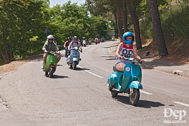 Xe máy Vespa cổ - Thú chơi lắm mục đích và công phu ảnh 5