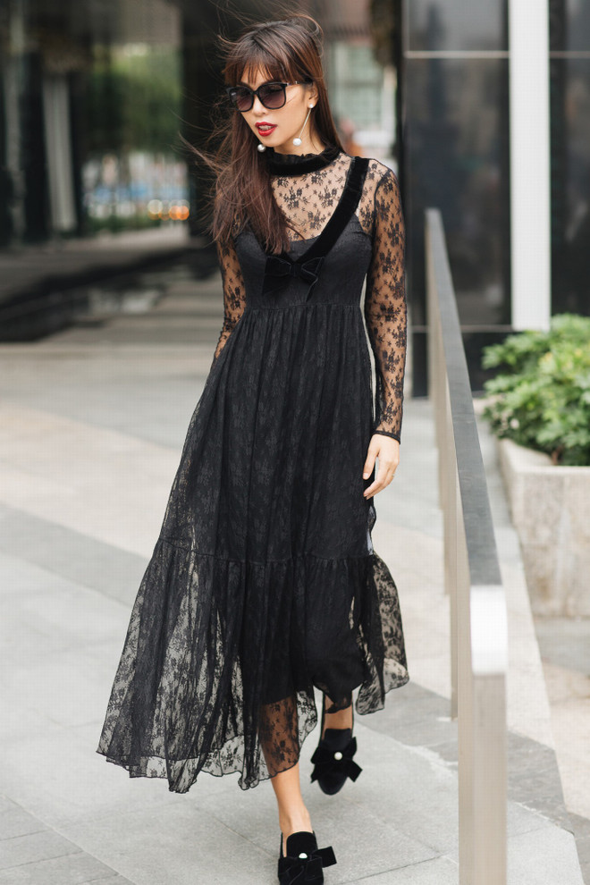 Phối đồ thời trang đa phong cách đẹp như siêu mẫu Hà Anh ảnh 7