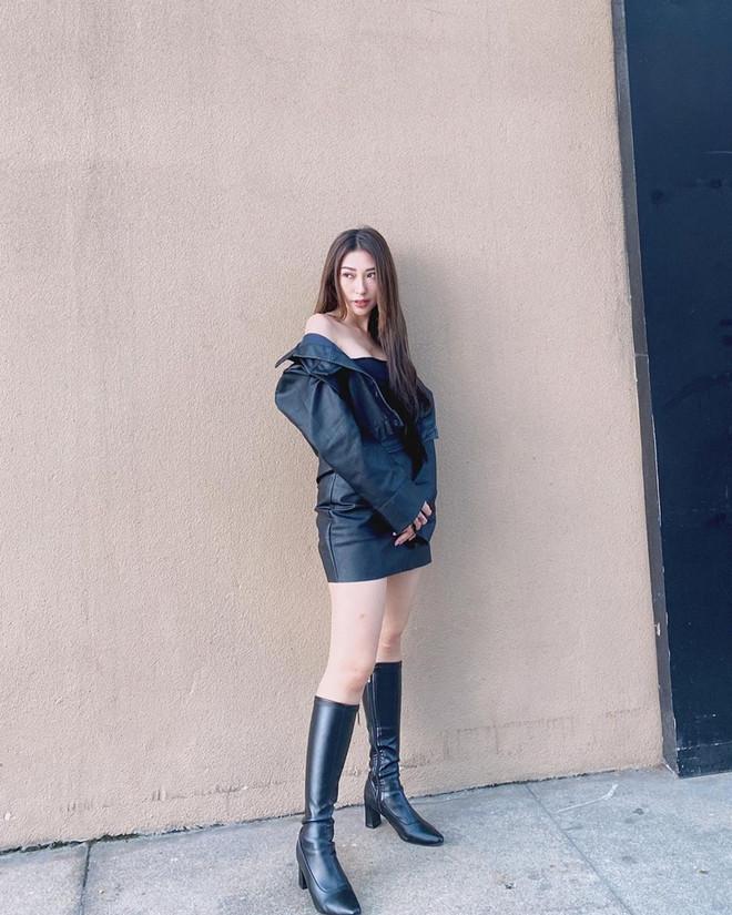 Diện đồ vừa ấm vừa xinh như street style của dàn mỹ nhân Việt ảnh 12