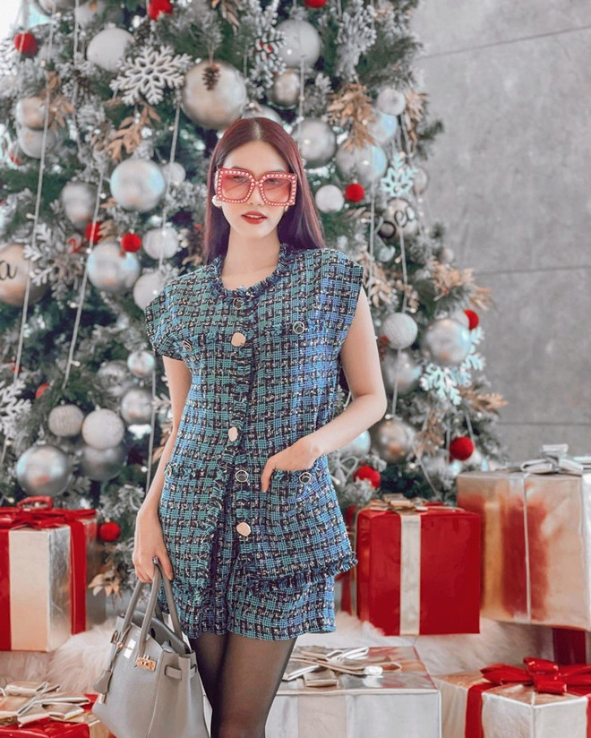 Diện đồ vừa ấm vừa xinh như street style của dàn mỹ nhân Việt ảnh 21