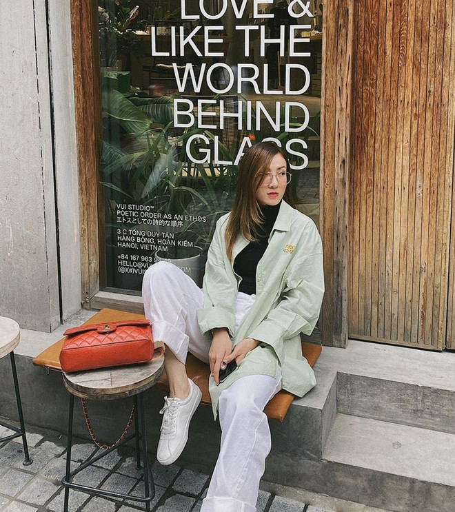 Diện đồ vừa ấm vừa xinh như street style của dàn mỹ nhân Việt ảnh 5