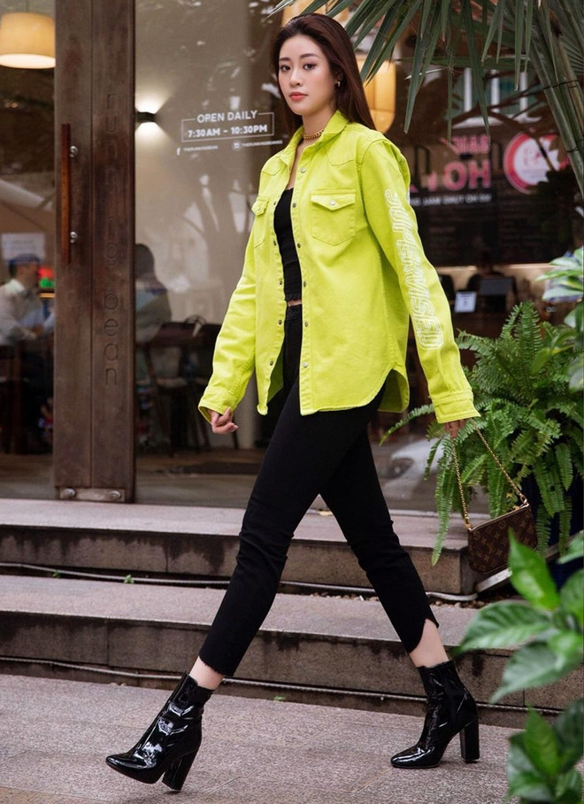 Diện đồ vừa ấm vừa xinh như street style của dàn mỹ nhân Việt ảnh 6