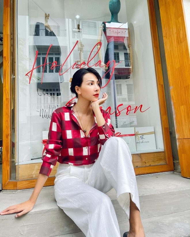 Diện đồ vừa ấm vừa xinh như street style của dàn mỹ nhân Việt ảnh 14