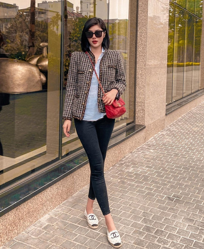 Diện đồ vừa ấm vừa xinh như street style của dàn mỹ nhân Việt ảnh 20