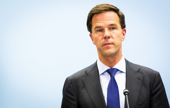Thủ tướng Hà Lan Mark Rutte. (Ảnh: AFP/TTXVN) Thủ tướng Hà Lan Mark Rutte sẽ đến Malaysia bàn về MH17 ảnh 1