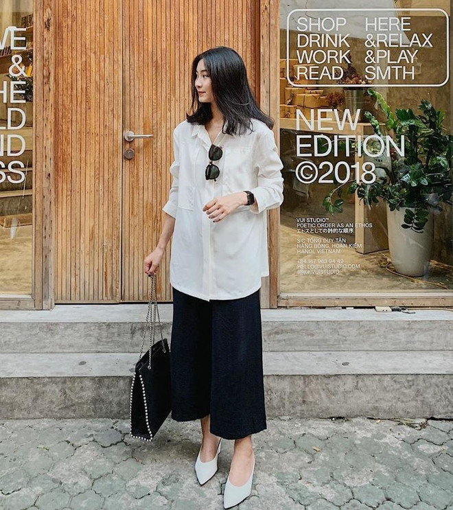 Mix đồ đen trắng vừa đẹp vừa sang như các quý cô thời trang Việt ảnh 4