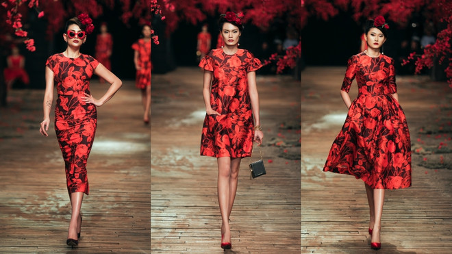 Tăng Thanh Hà tái xuất trên sàn catwalk show diễn của Đỗ Mạnh Cường ảnh 10