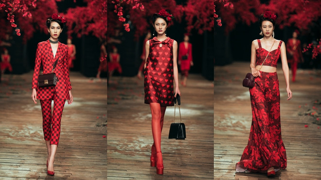Tăng Thanh Hà tái xuất trên sàn catwalk show diễn của Đỗ Mạnh Cường ảnh 11