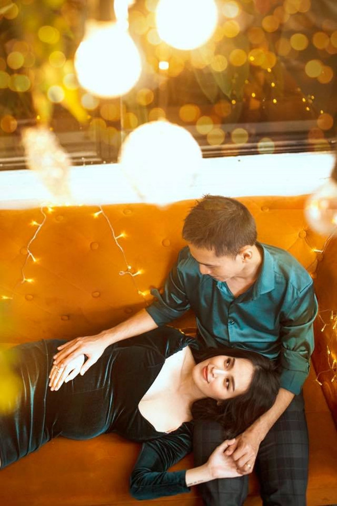 Hà Anh, Tú Vi háo hức chờ đón con đầu lòng vào năm 2018 ảnh 2