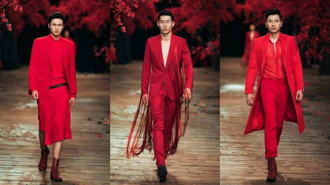 Tăng Thanh Hà tái xuất trên sàn catwalk show diễn của Đỗ Mạnh Cường ảnh 21