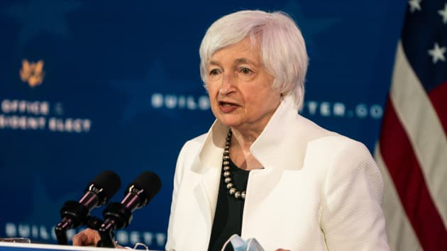 Bà Janet Yellen. (Nguồn: Getty Images) Ủy ban Thượng viện Mỹ thông qua đề cử nữ Bộ trưởng Tài chính ảnh 1