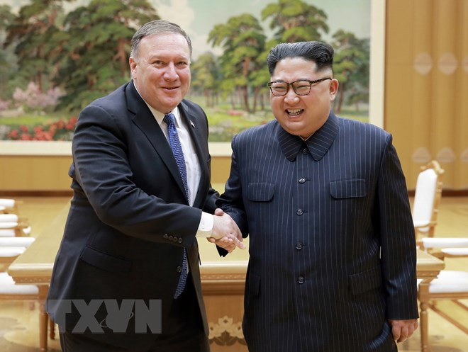 Ngoại trưởng Mỹ lên đường tới Triều Tiên thảo luận về xóa bỏ hạt nhân ảnh 1