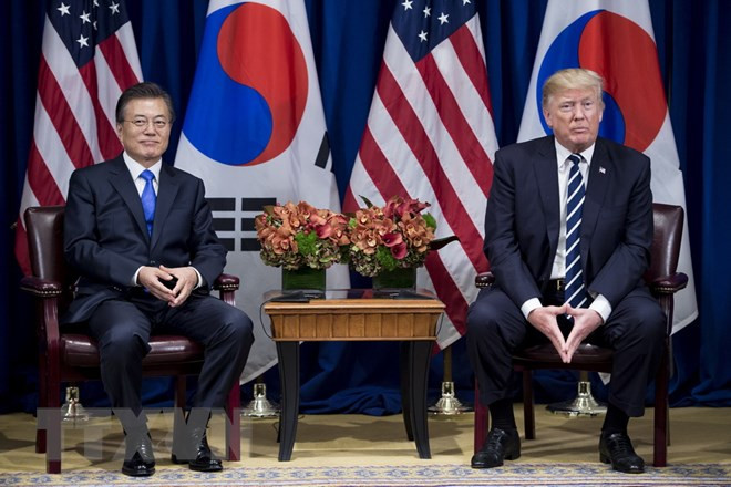 Đảng đối lập Hàn Quốc đòi tổ chức gặp thượng đỉnh với Mỹ trước ảnh 1