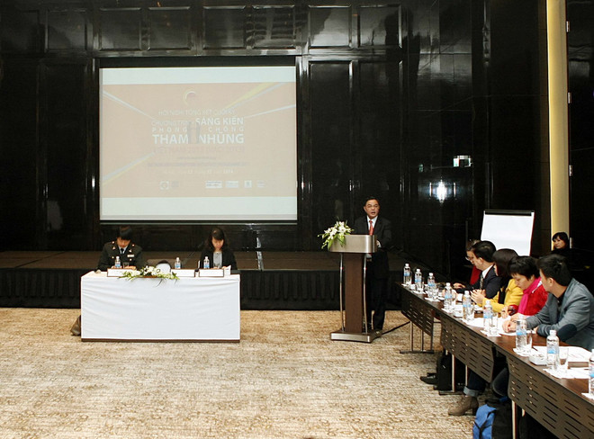 Quang cảnh Hội nghị. (Ảnh: Phạm Kiên/TTXVN) Mở rộng thực hiện phòng, chống tham nhũng trong giới trẻ ảnh 1