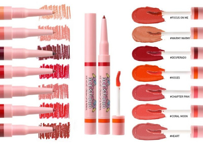 3CE lại làm các cô gái nức lòng với cây son hai đầu độc đáo ảnh 4