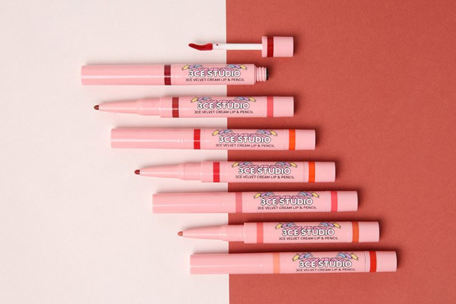 3CE lại làm các cô gái nức lòng với cây son hai đầu độc đáo ảnh 1