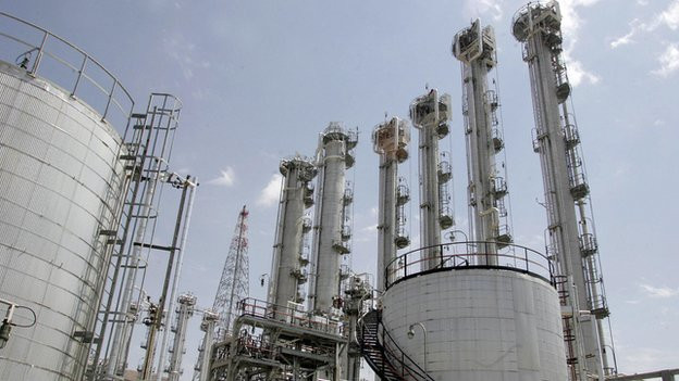 Một nhà máy hạt nhân của Iran. (Nguồn: bbc.com) Ngoại trưởng Mỹ tìm cách tháo gỡ bế tắc đàm phán với Iran ảnh 1