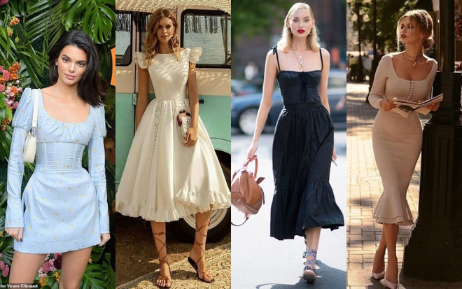 Xu hướng thời trang cuối Hạ gọi tên trang phục dáng đồng hồ cát ảnh 5