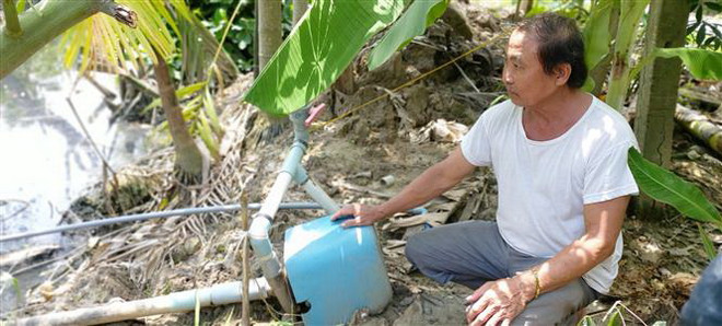 Người dân Bến Tre kiến nghị khắc phục ô nhiễm nguồn nước kênh Xáng ảnh 1