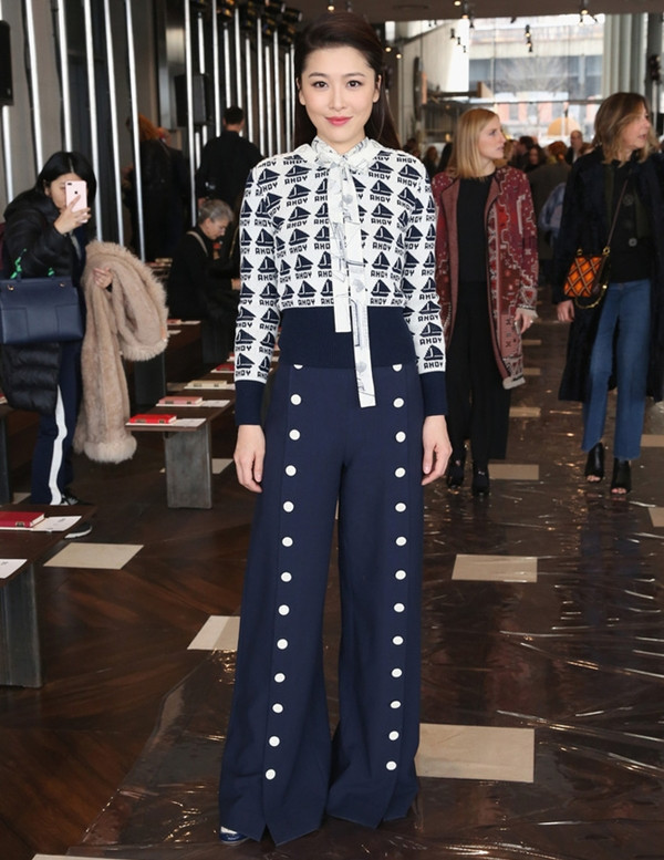 Loạt sao châu Á tỏa sáng tại tuần lễ thời trang New York 2017 ảnh 6