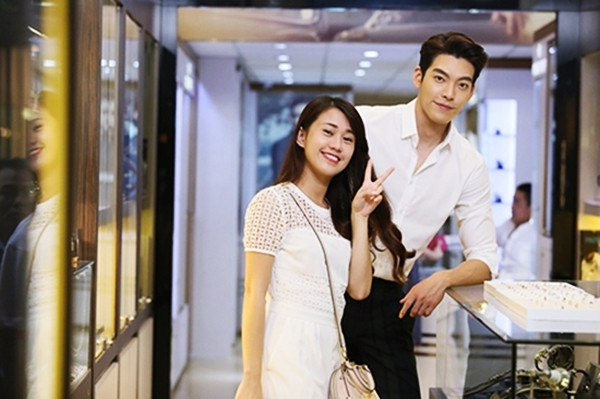 Điểm danh những sao nữ Việt sánh đôi cùng mỹ nam xứ Hàn ảnh 1