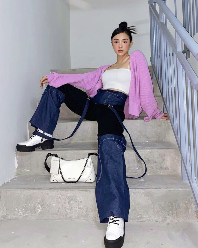 Ngắm street style của dàn mỹ nhân Việt những ngày se lạnh ảnh 5