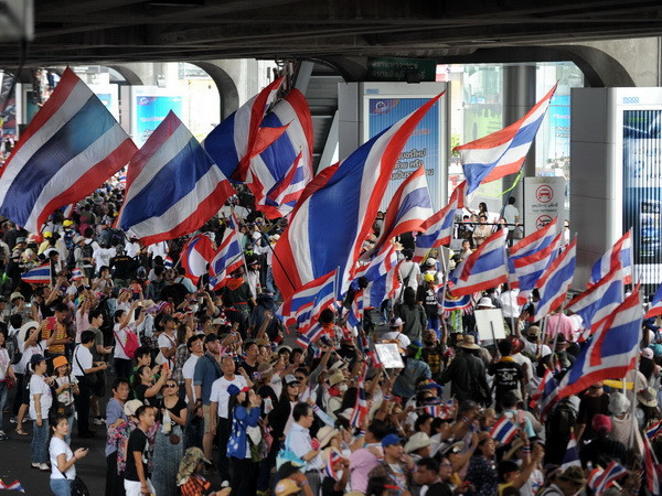 Thái Lan bắt một thủ lĩnh nòng cốt của lực lượng biểu tình ảnh 1