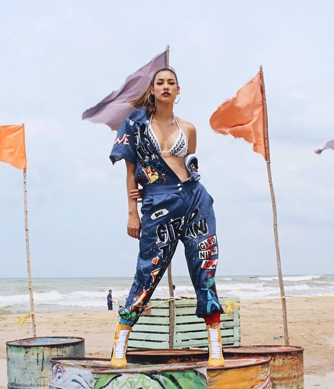 Mỹ nhân Việt biến tấu ngẫu hứng với trang phục denim ảnh 6