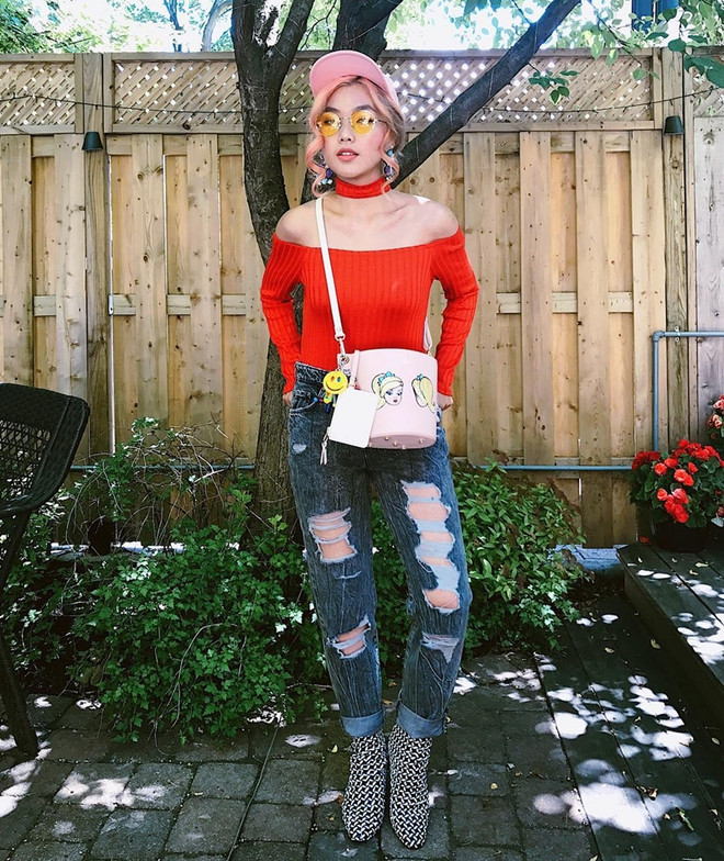 Mỹ nhân Việt biến tấu ngẫu hứng với trang phục denim ảnh 5