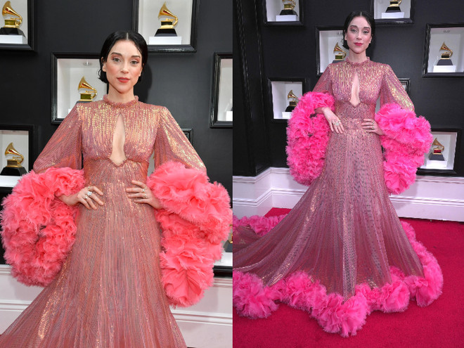 Khoảnh khắc thời trang thảm đỏ ấn tượng nhất lễ trao giải Grammy 2022 ảnh 8