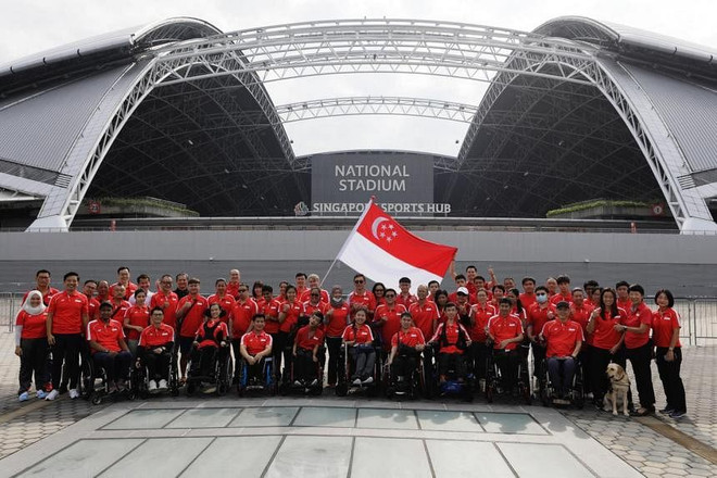 (Nguồn: straitstimes.com) ASEAN Para Games: Các vận động viên Singapore đã sẵn sàng tranh tài ảnh 1
