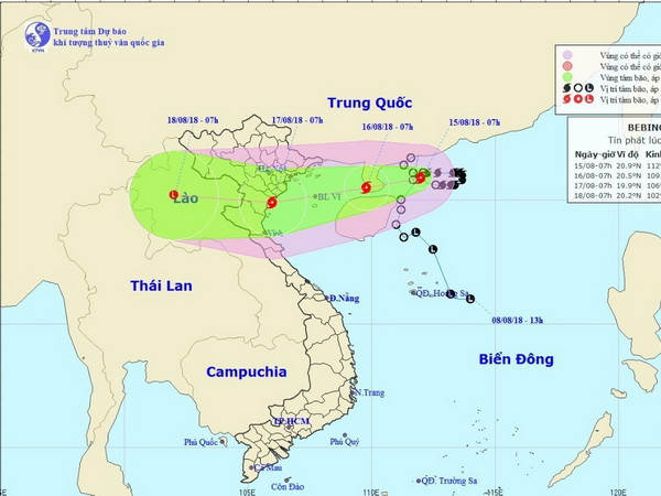 Nam Định: Theo dõi chặt tình hình bão số 4, cảnh báo kịp thời cho dân ảnh 1
