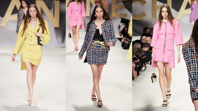 BST Xuân Hè 2022 của Chanel hồi sinh thời trang thập niên 80-90 ảnh 16