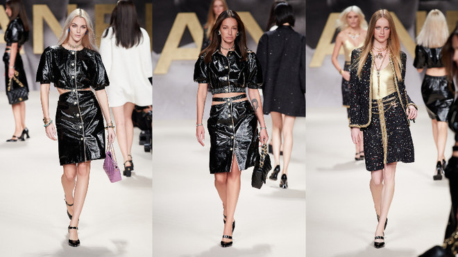 BST Xuân Hè 2022 của Chanel hồi sinh thời trang thập niên 80-90 ảnh 5