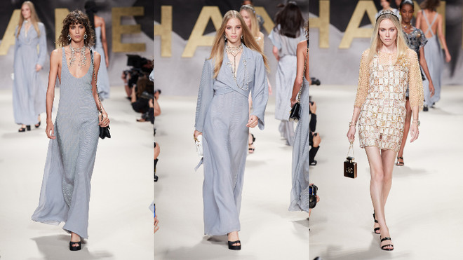 BST Xuân Hè 2022 của Chanel hồi sinh thời trang thập niên 80-90 ảnh 9