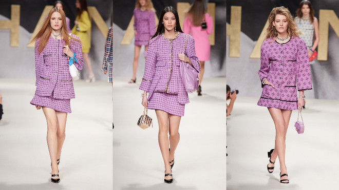 BST Xuân Hè 2022 của Chanel hồi sinh thời trang thập niên 80-90 ảnh 17