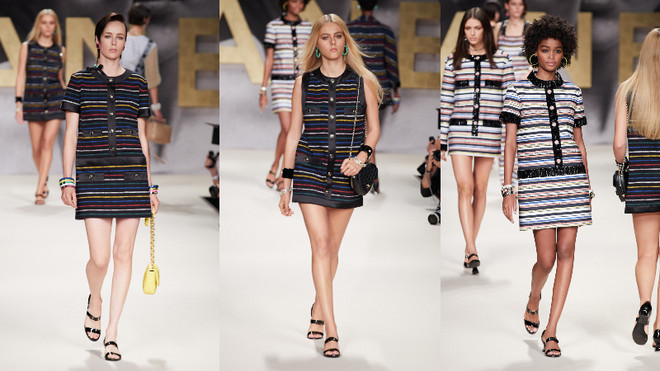 BST Xuân Hè 2022 của Chanel hồi sinh thời trang thập niên 80-90 ảnh 11