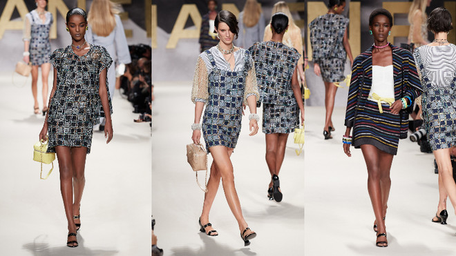 BST Xuân Hè 2022 của Chanel hồi sinh thời trang thập niên 80-90 ảnh 10