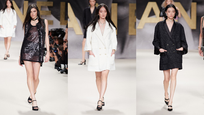 BST Xuân Hè 2022 của Chanel hồi sinh thời trang thập niên 80-90 ảnh 4