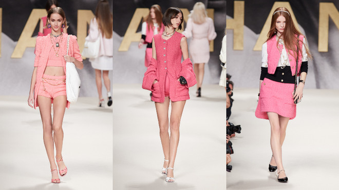 BST Xuân Hè 2022 của Chanel hồi sinh thời trang thập niên 80-90 ảnh 15