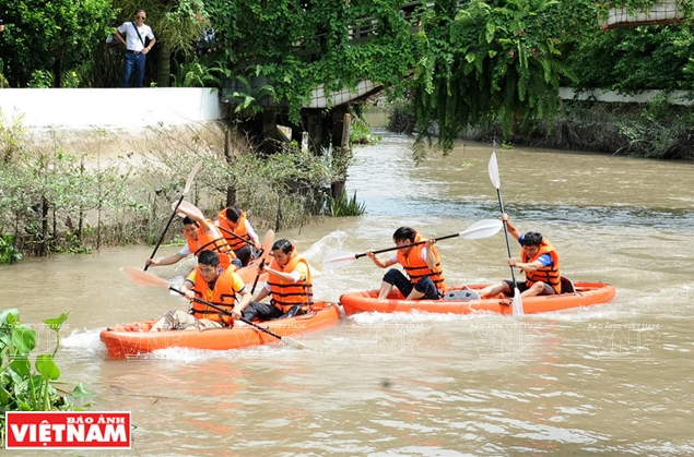 Lợi thế phát triển du lịch của “hòn ngọc xanh” bên dòng sông Tiền ảnh 10