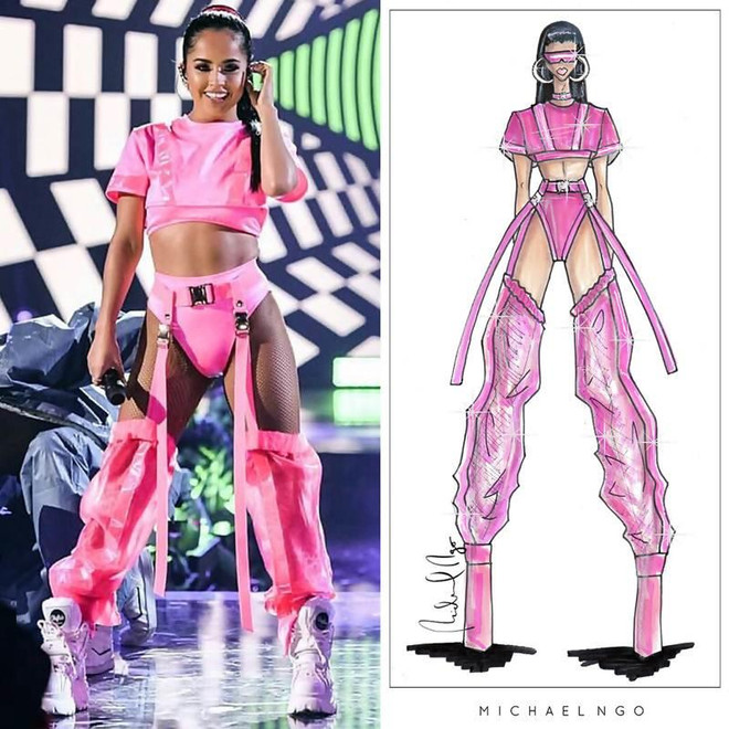 NTK gốc Việt và loạt trang phục không đụng hàng cho dàn sao quốc tế ảnh 17