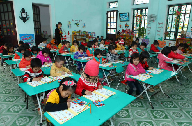 Cần Thơ đạt chuẩn phổ cập giáo dục mầm non trẻ em 5 tuổi ảnh 1