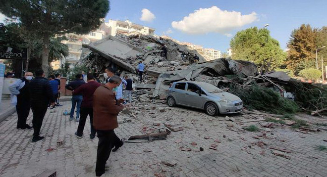 Số thương vong do động đất ở Thổ Nhĩ Kỳ và Hy Lạp tiếp tục tăng ảnh 1