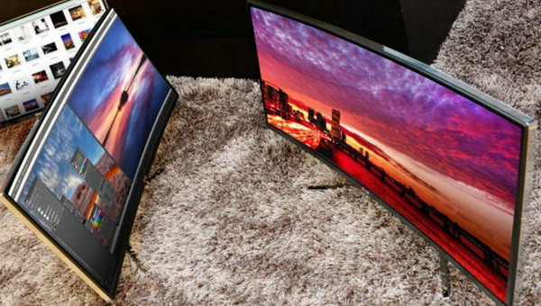 LG giới thiệu mẫu màn hình IPS cong đầu tiên trên thế giới ảnh 1