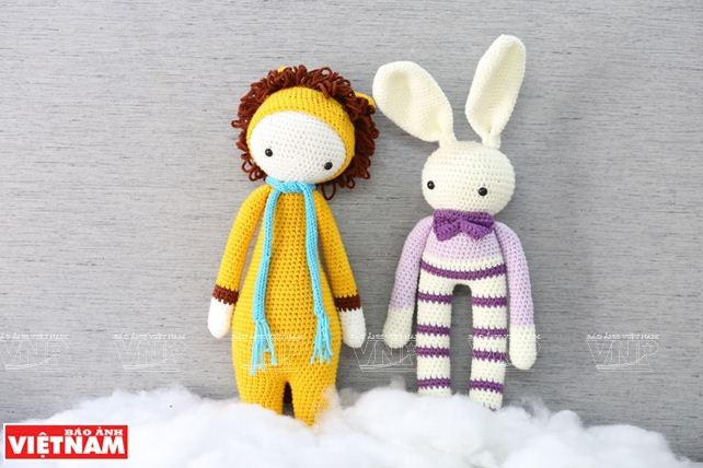 Ngộ nghĩnh các sản phẩm thú bông handmade làm bằng len ảnh 13