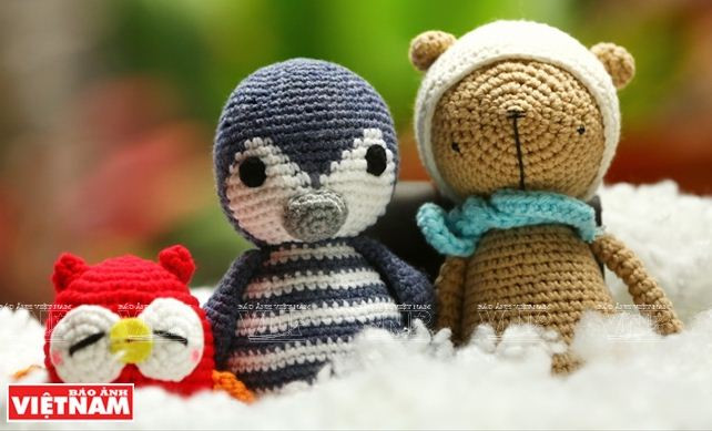 Ngộ nghĩnh các sản phẩm thú bông handmade làm bằng len ảnh 10