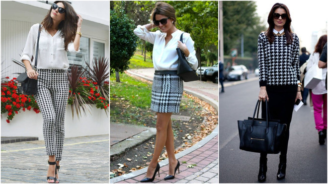 Gợi ý cách phối trang phục họa tiết nanh sói mùa Thu Đông sành điệu ảnh 3