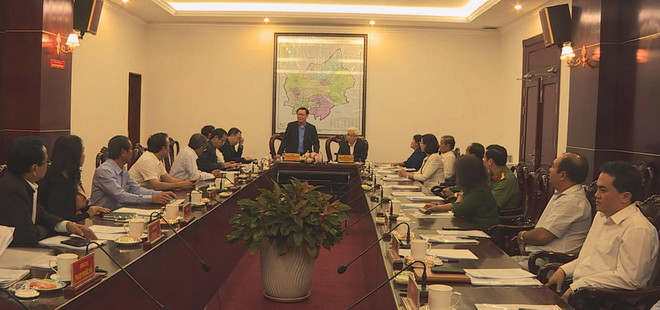 Đoàn Kiểm tra của Bộ Chính trị làm việc với Tỉnh ủy Bình Phước ảnh 2